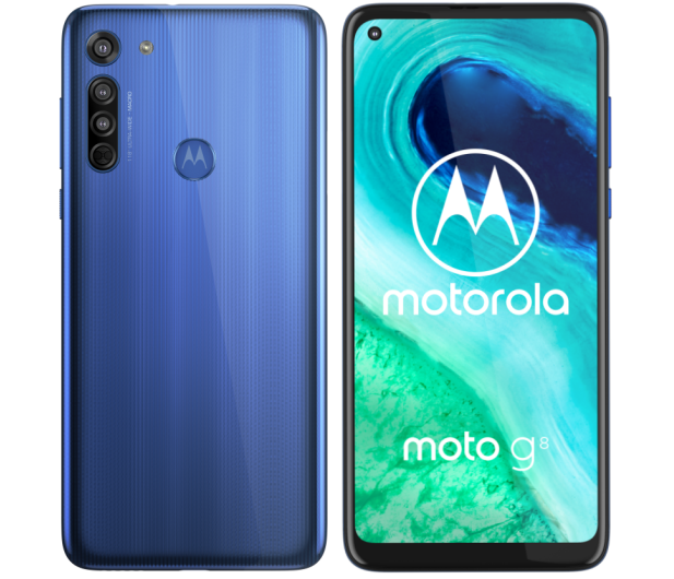 Motorola Moto G8 4/64GB Neon Blue - 560498 - zdjęcie